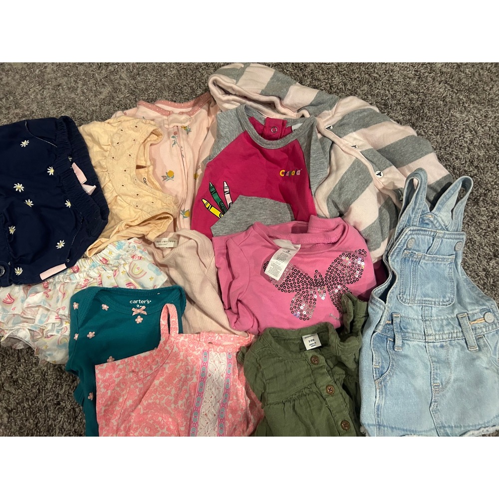 3-6M babygirl clothes bundle box